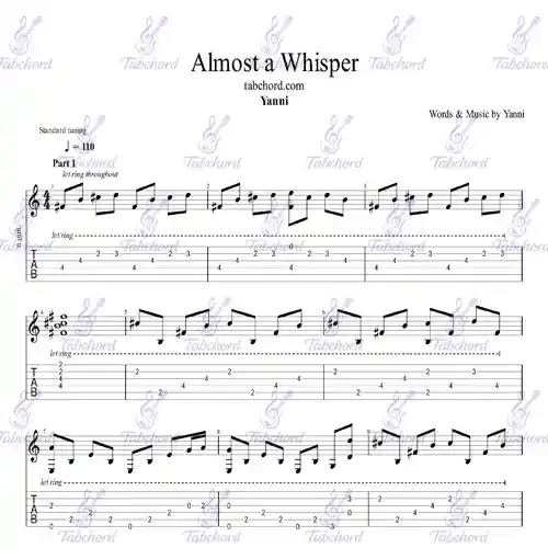 Yanni - Almost A Whisper