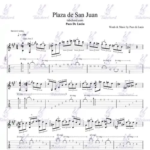 Plaza de San Juan - Paco De Lucia