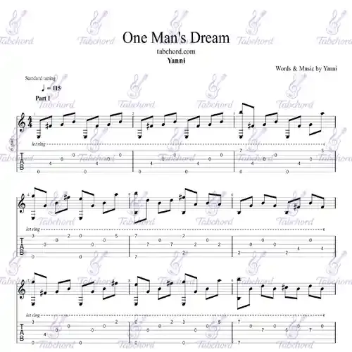 Yanni - One Man's Dream