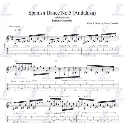 Granados, Enrique - Spanish Dance No 5 (Andalusa)