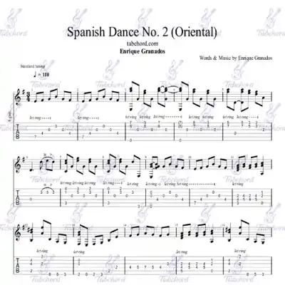 Enrique Granados - Spanish Dance No 2. (Oriental)