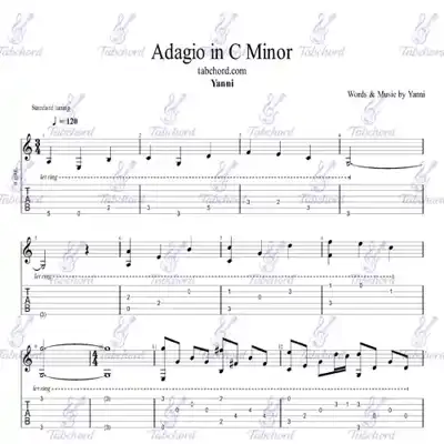 Yanni - Adagio in C Minor